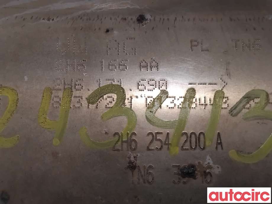Katalysator til VW Amarok 2016-2022 (Type I, Fase 2) (VOLKSWAGEN|2H6254200AX|2H6166AA|2H6131690)