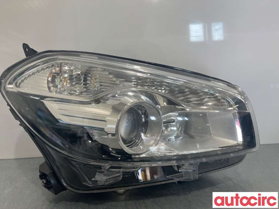 Frontlykt høyre xenon til Nissan Qashqai, 2010-2014 (Type I, Fase 2) (NISSAN|26010BR60B)