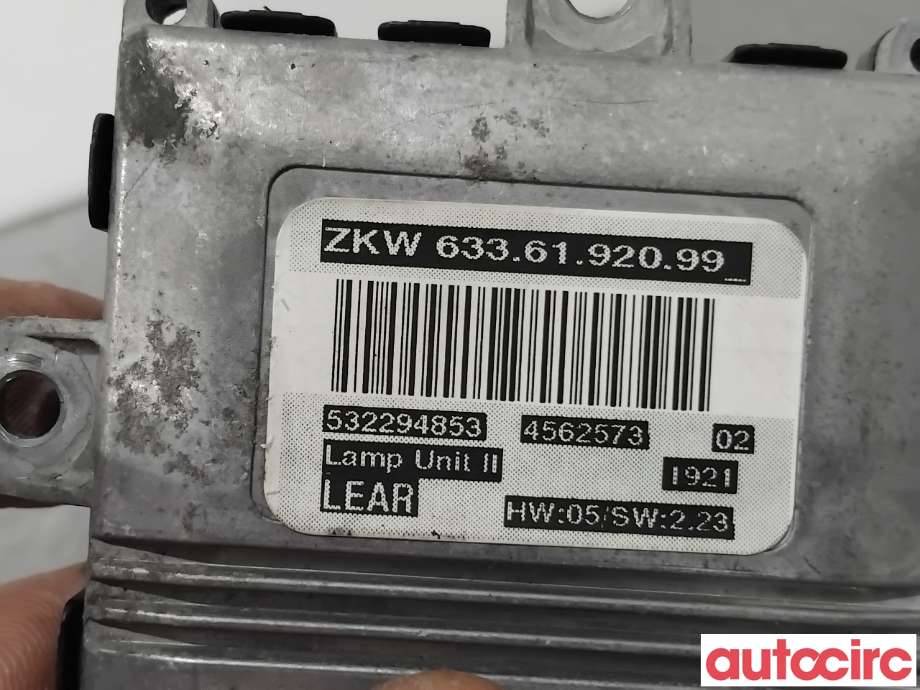 Styreenhet xenon/ballast til Volvo XC70 2008-2013 (Type II, Fase 1) (VOLVO|31283921|9336192099|532294853)