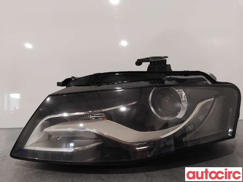 Frontlykt venstre xenon til Audi A4, 2007-2014 (Type IV) (B8) (B8) (AUDI|8K0941029AQ)