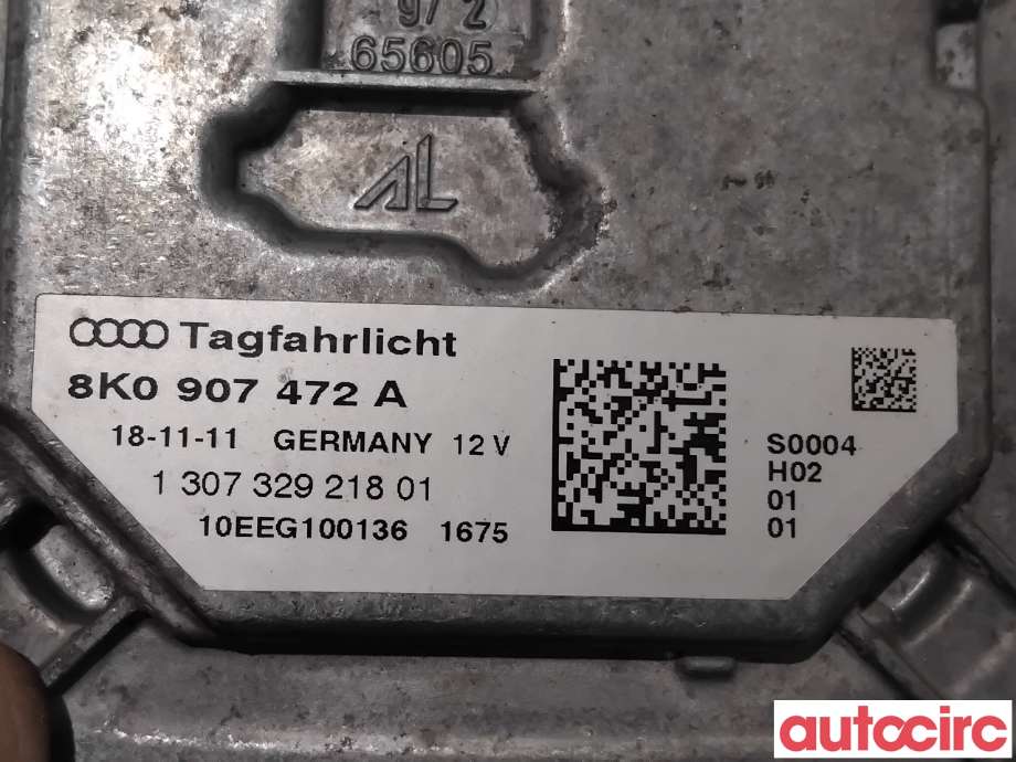 Styreenhet xenon/ballast til Audi A4 2007-2014 (Type IV) (B8) (B8) (AUDI|8K0907472A|130732921801)