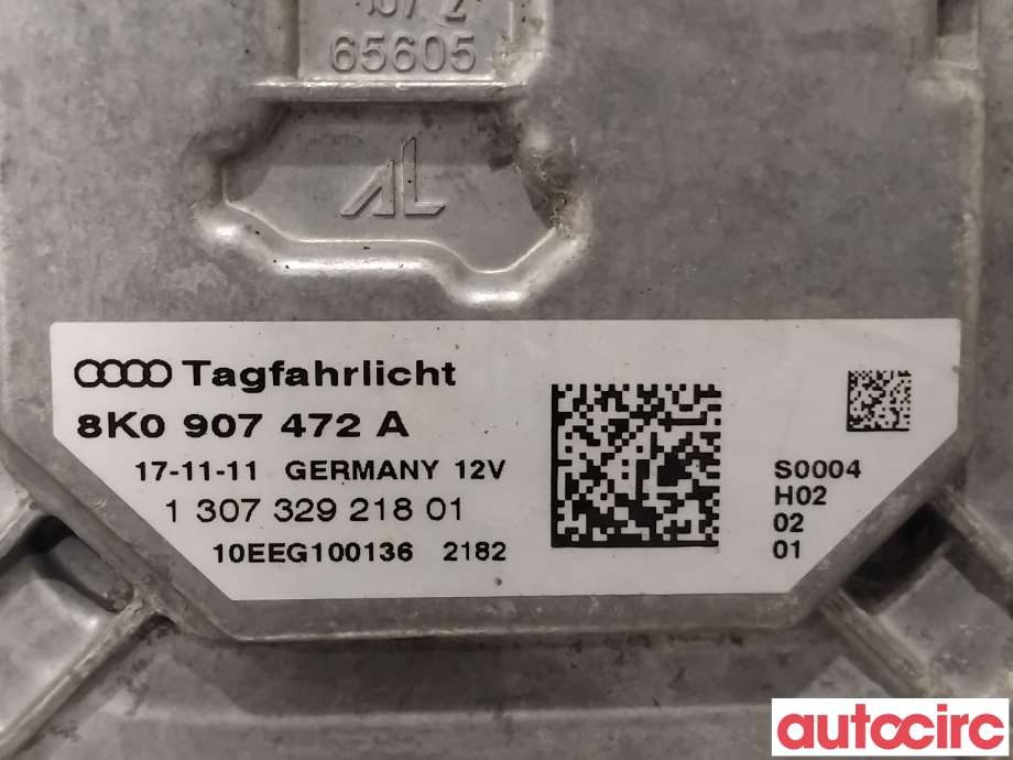 Styreenhet xenon/ballast til Audi A4 2007-2014 (Type IV) (B8) (B8) (AUDI|8K0907472A|130732921801)