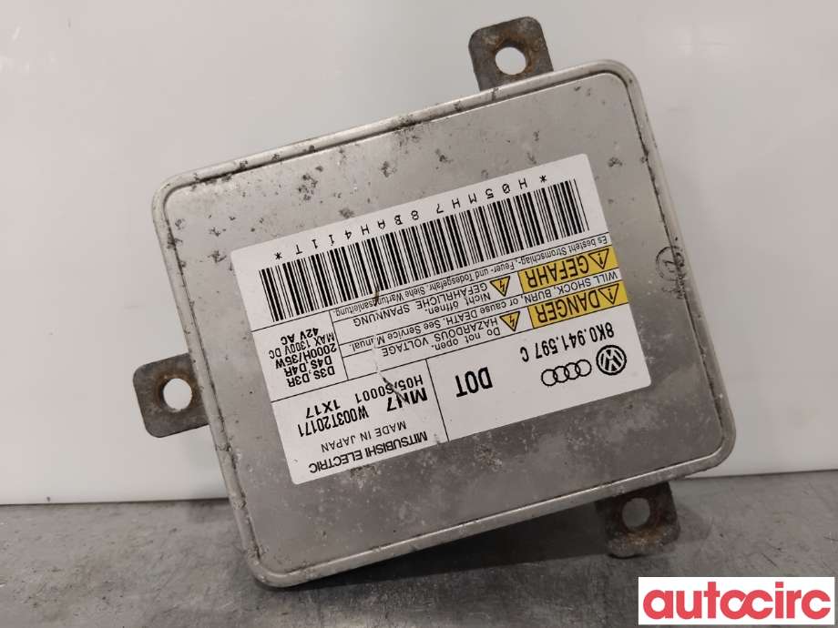 Styreenhet xenon/ballast til Audi A4 2007-2014 (Type IV) (B8) (B8) (AUDI|8K0941597E|W003T20171|8K0941597C)
