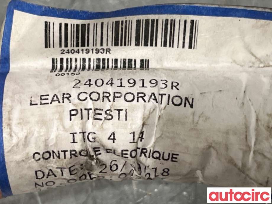 Kabel høy volt (HV) hybrid til Renault Zoe 2013-2019 (Fase 1) (RENAULT|240419193R|)
