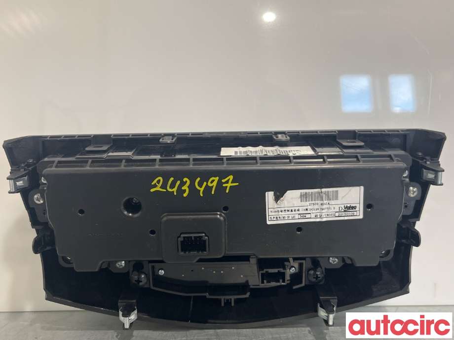 Varmeapparat betjening til Nissan Qashqai 2014-2021 (Type II) (NISSAN|275004EA1A)