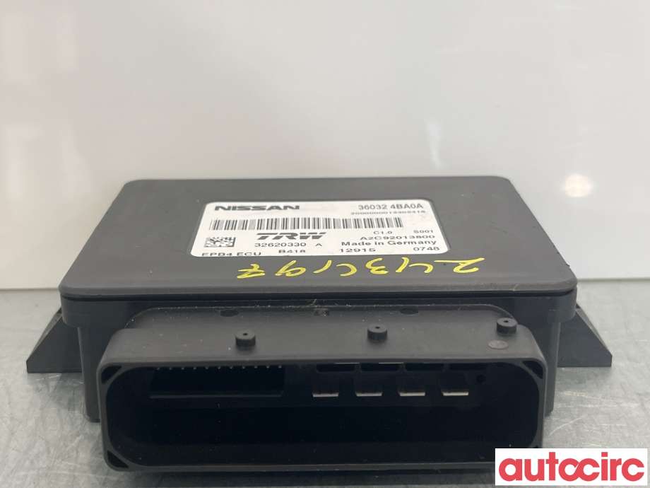 Styreenhet elektrisk parkbrems (EPB - Electric Parking Brake) til Nissan Qashqai 2014-2021 (Type II)  (NISSAN|360324BA0A)