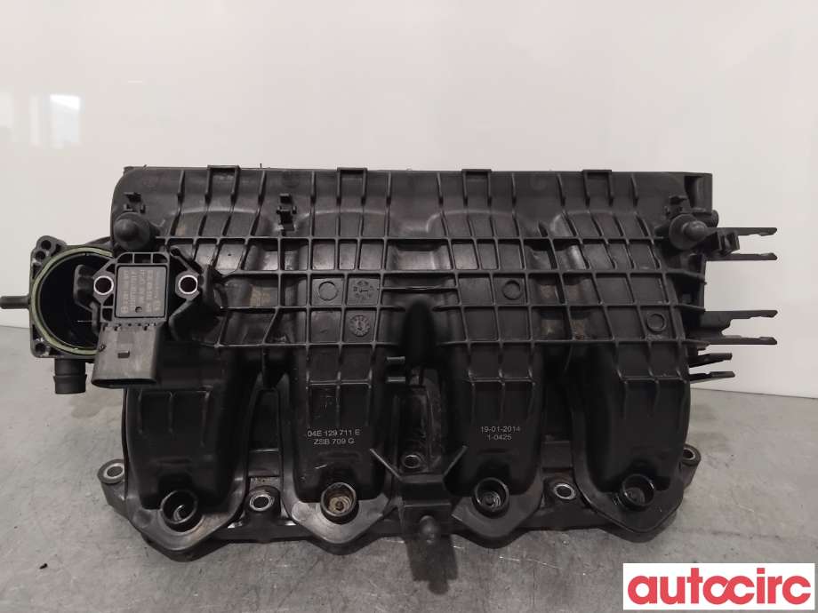 Manifold innsug til VW Golf VII 2012-2017 (Fase 1)  (VOLKSWAGEN|04E129709L|04E129711E|04E129709AM)