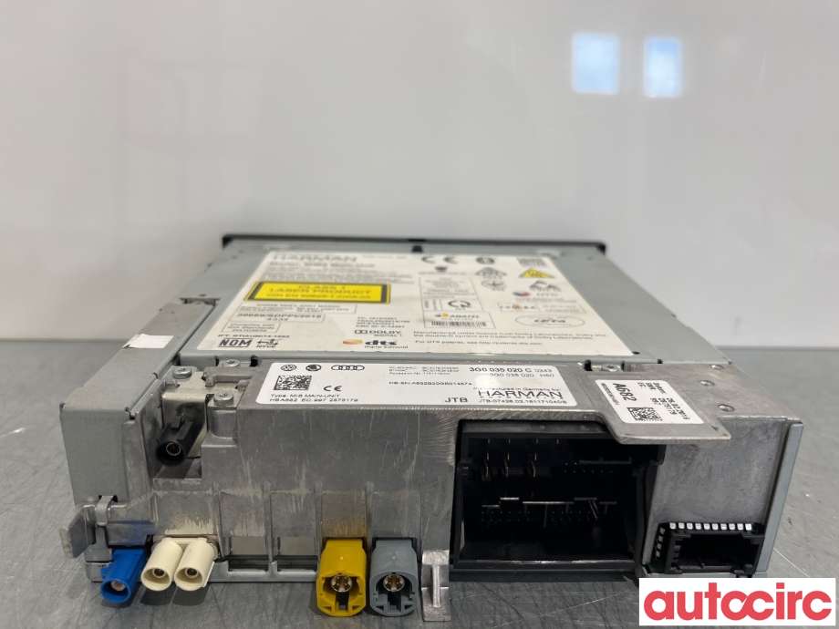 Bilstereo til VW e-Golf 2014-2017 (Fase 1)  (VOLKSWAGEN|3G0035020C)