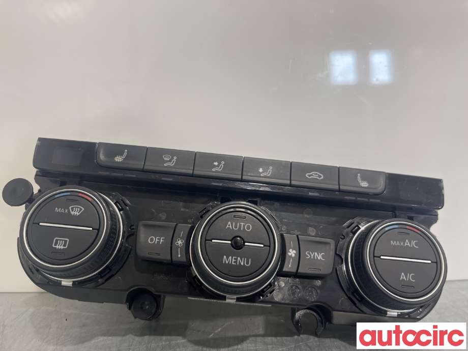 Varmeapparat betjening til VW e-Golf, 2014-2017 (Fase 1) (VOLKSWAGEN|5GE907044AD)