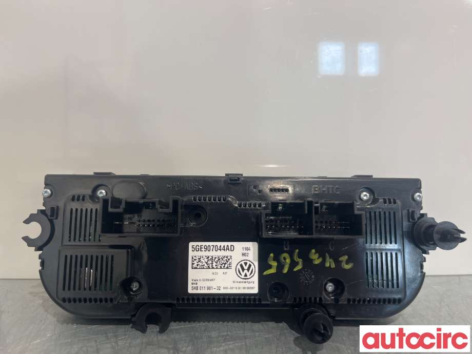 Varmeapparat betjening til VW e-Golf 2014-2017 (Fase 1) (VOLKSWAGEN|5GE907044AD)