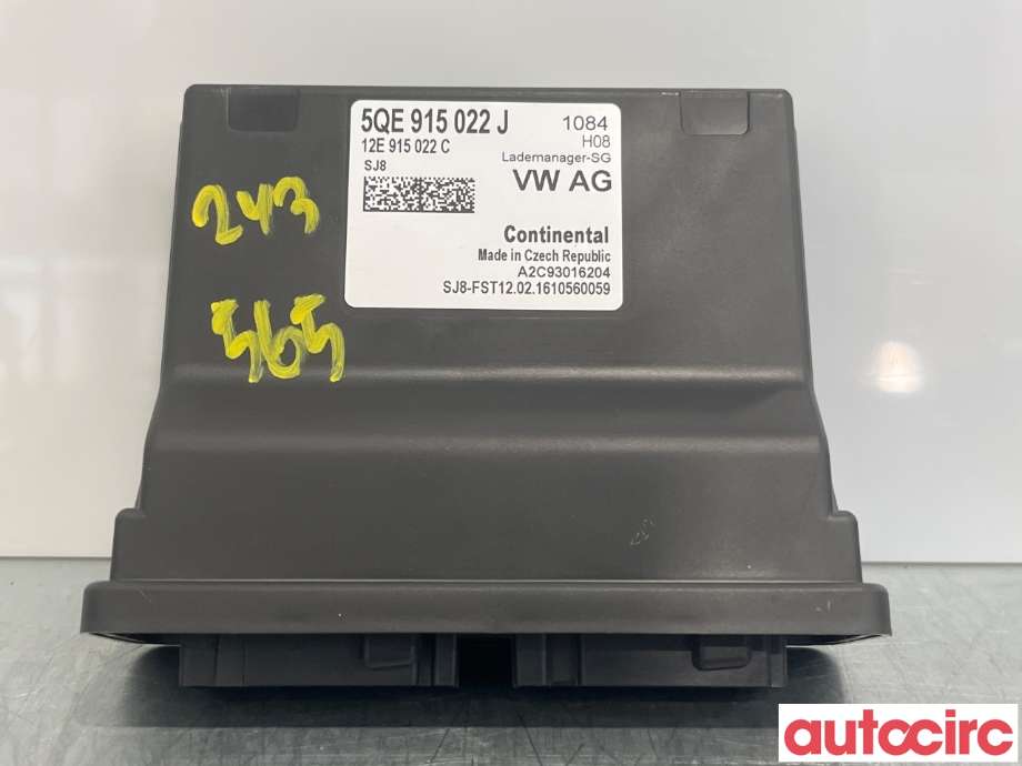Styreenhet batteri til VW e-Golf, 2014-2017 (Fase 1) (VOLKSWAGEN|5QE915022J)
