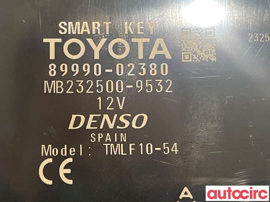 Styreenhet nøkkelfri/keyless til Toyota Auris 2015-2019 (Type II, Fase 2)  (TOYOTA|8999002380)