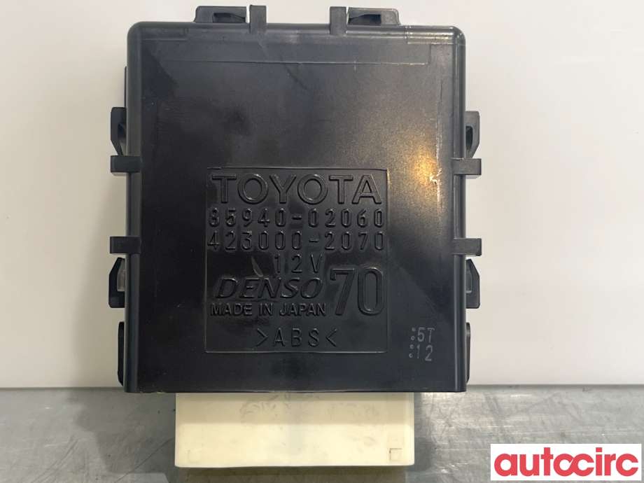 Rele diverse til Toyota Auris 2015-2019 (Type II, Fase 2) (8594002060|)
