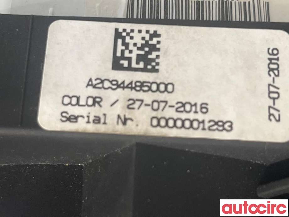 Instrumentpanel til Toyota Auris 2015-2019 (Type II, Fase 2)  (TOYOTA|83800F2E62|83800F2F21|A2C94485000)