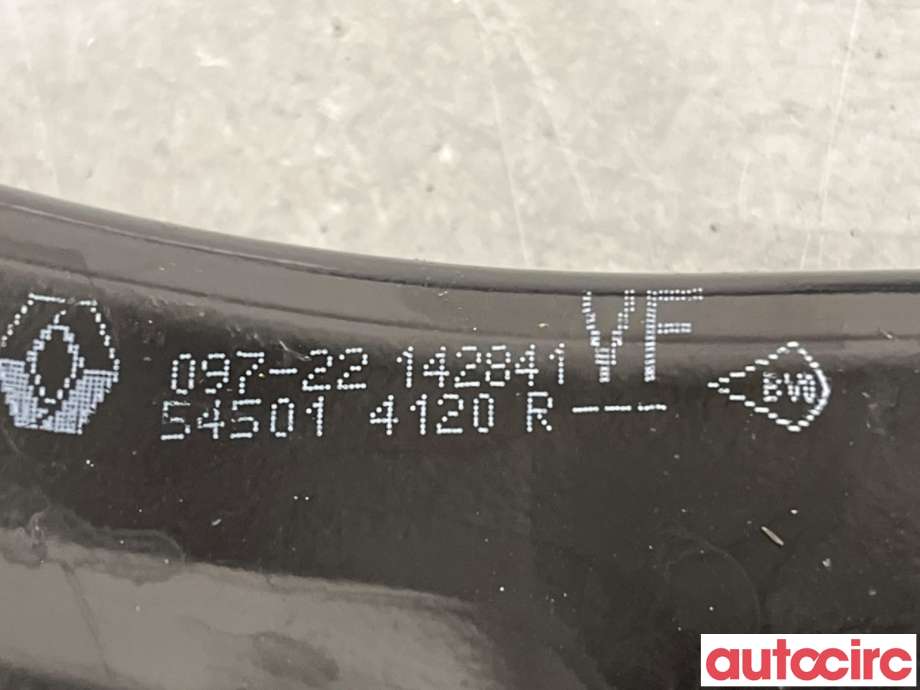 Bærebru høyre foran nedre til Renault Zoe 2013-2019 (Fase 1)  (RENAULT|545046162R||545014120R)