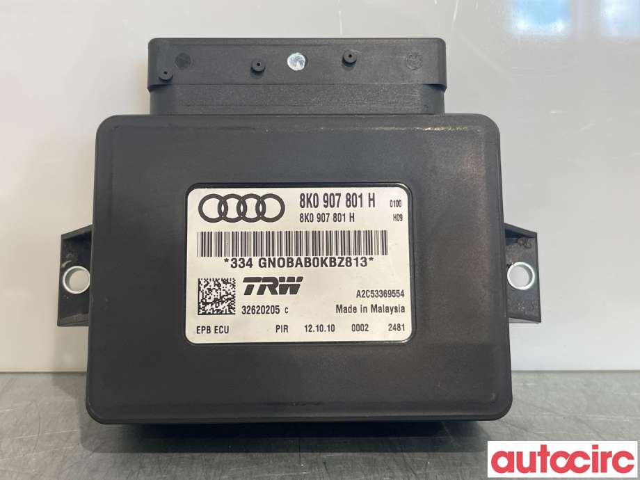 Styreenhet elektrisk parkbrems (EPB - Electric Parking Brake) til Audi A4, Allroad 2009-2016 (Type I) (B8) (B8) (AUDI|8K0907801H)