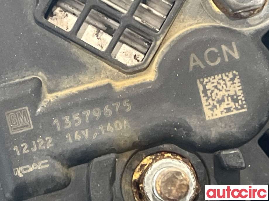 Dynamo til Opel Mokka 2012-2016 (Type I, Fase 1)  (OPEL|13579675|)