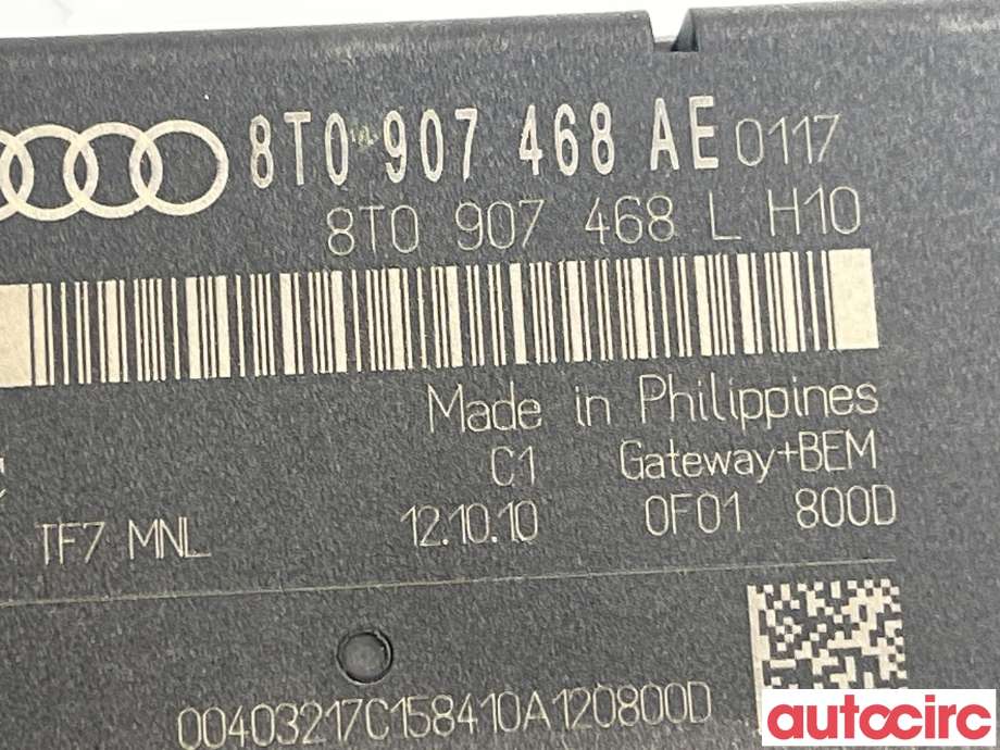 Styreenhet diverse til Audi A4, Allroad 2009-2016 (Type I) (B8) (B8) (AUDI|8T0907468AE)