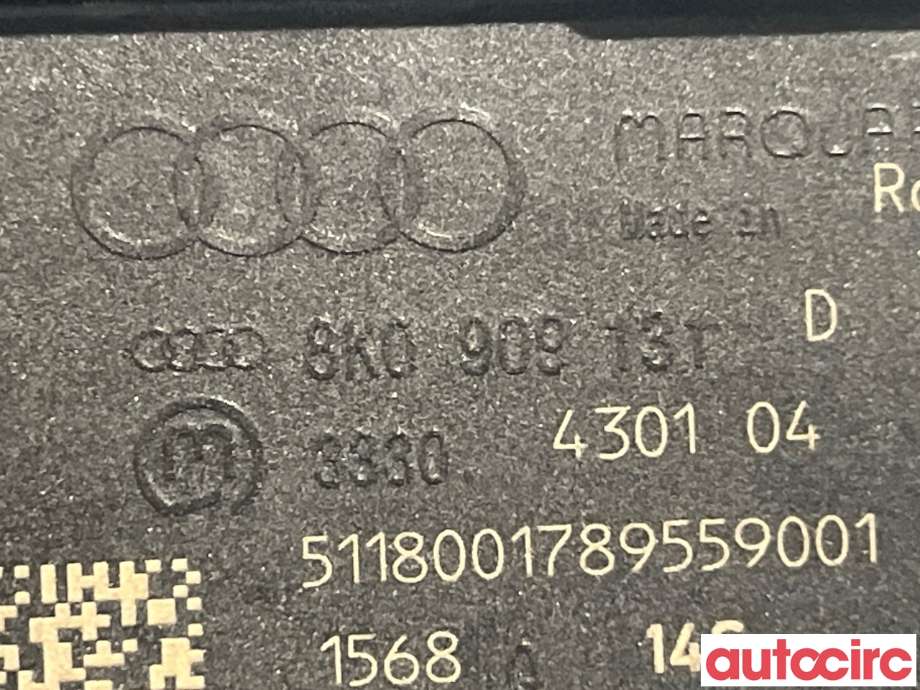 Tenningslås til Audi A4, Allroad 2009-2016 (Type I) (B8) (B8) (AUDI|8K0909131)