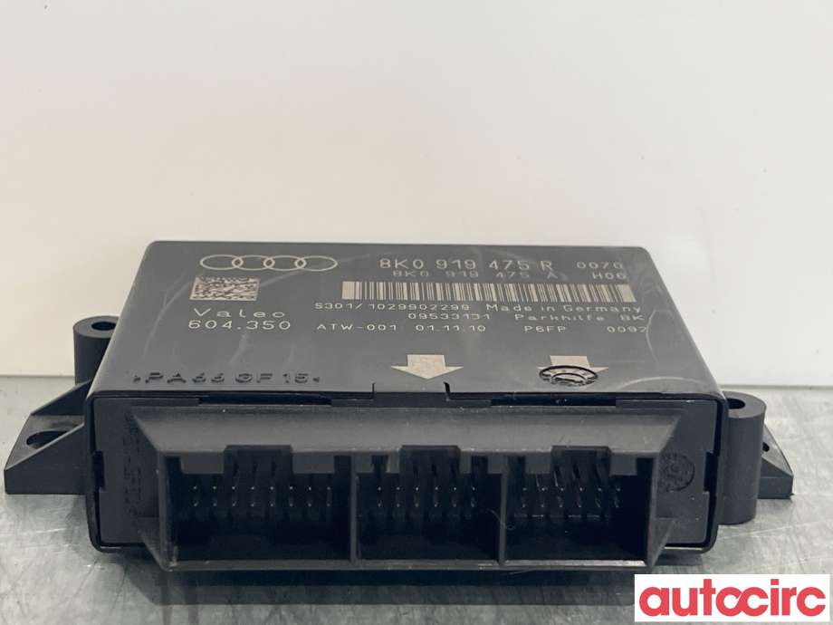 Styreenhet parkering til Audi A4, Allroad 2009-2016 (Type I) (B8) (B8) (AUDI|8K0919475AA|8K0919475R)