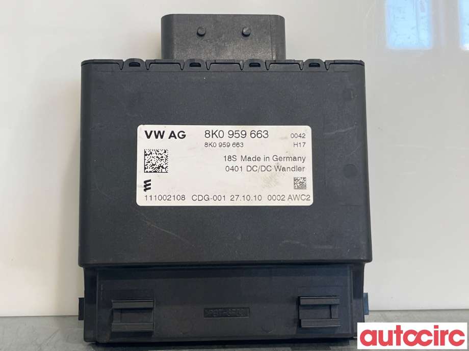 Styreenhet diverse til Audi A4, Allroad 2009-2016 (Type I) (B8) (B8) (AUDI|8K0959663)