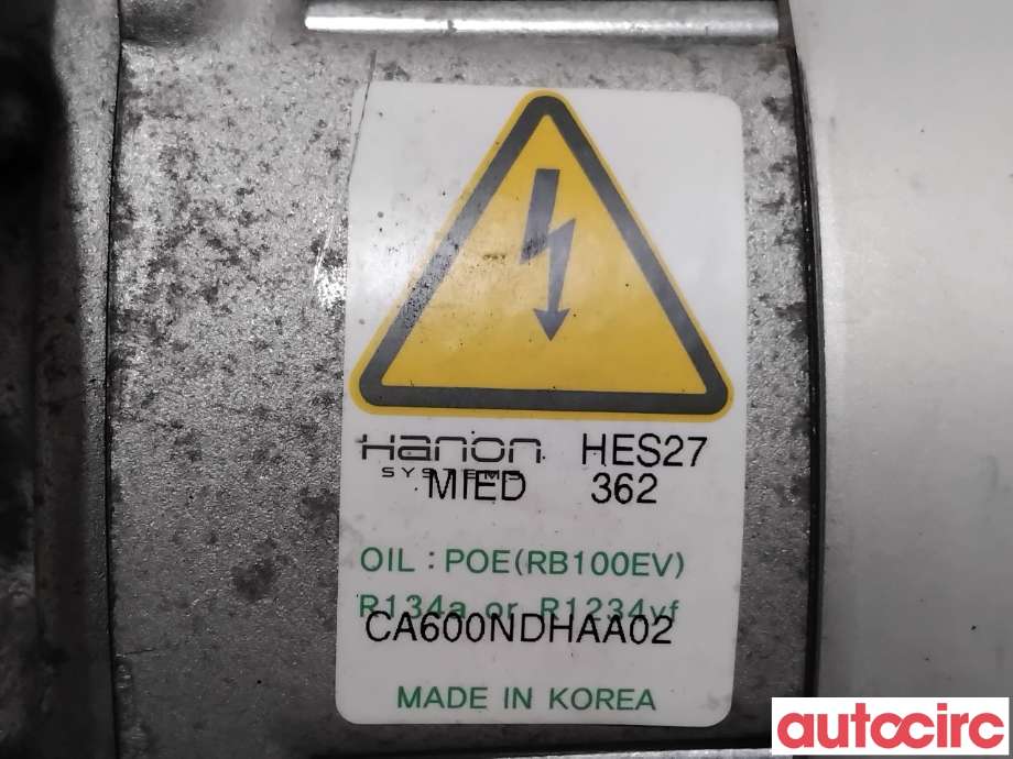 Aircondition kompressor til Kia Niro 2016-2021 (KIA|97701G2800|CA600NDHAA02|)