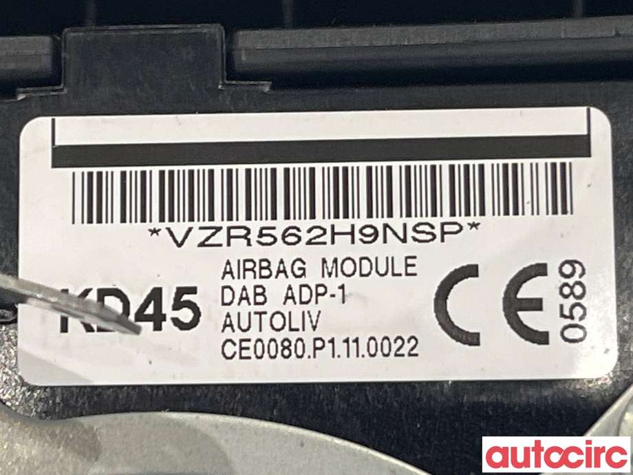 Airbag rattpute til Mazda CX-5 2012-2017 (Type I) (MAZDA|KD45-57-K00C||KD45)