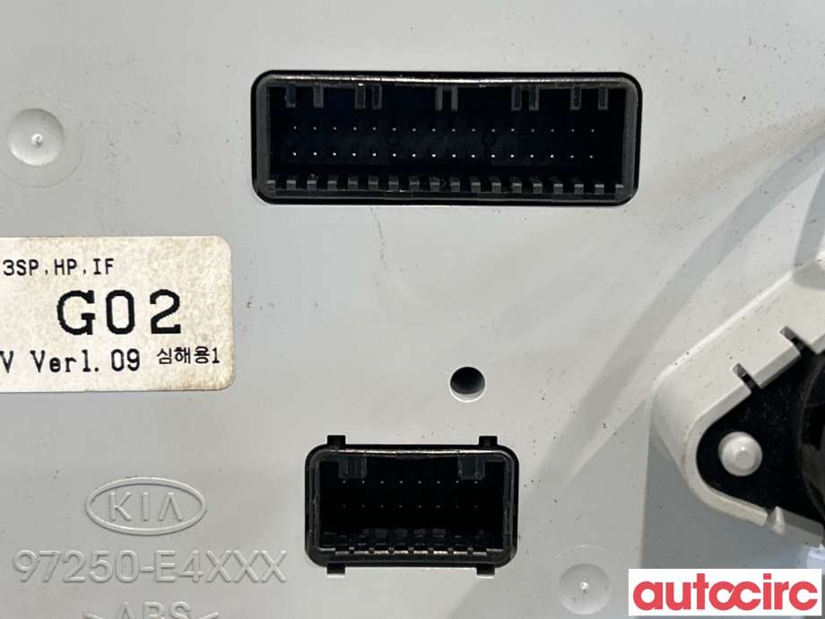 Varmeapparat betjening til Kia Soul 2014-2019 (Type II) (KIA|97250E4022||97250-E4022)