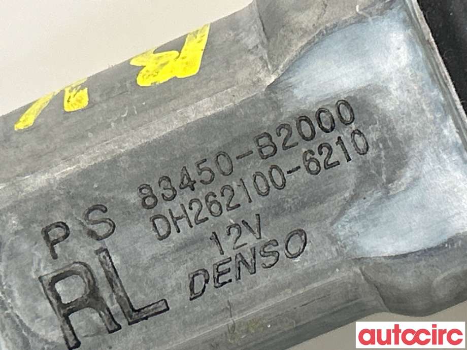 Ruteheis venstre bak til Kia Soul 2014-2019 (Type II)  (KIA|83450B2001||83450-B2000)