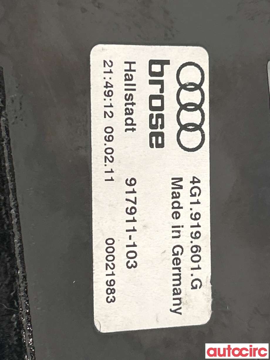 Bilstereo diverse til Audi A7 2010-2014 (Type I, Fase 1) (AUDI|4G8857346E||4G1919601G)