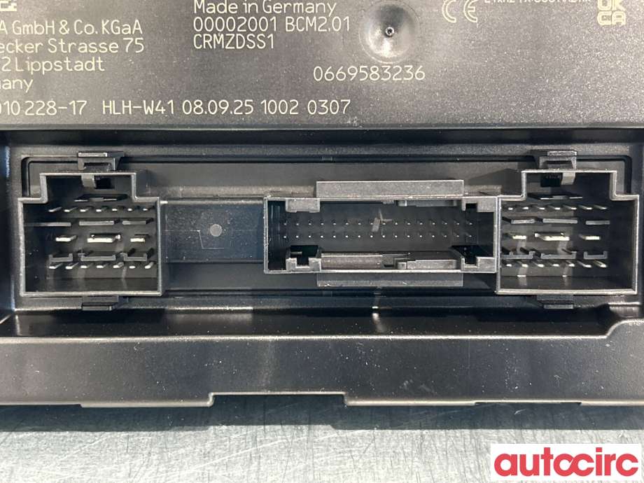 Styreenhet comfort (BCM) til Audi A7 2010-2014 (Type I, Fase 1) (AUDI|4H0907064GB|)