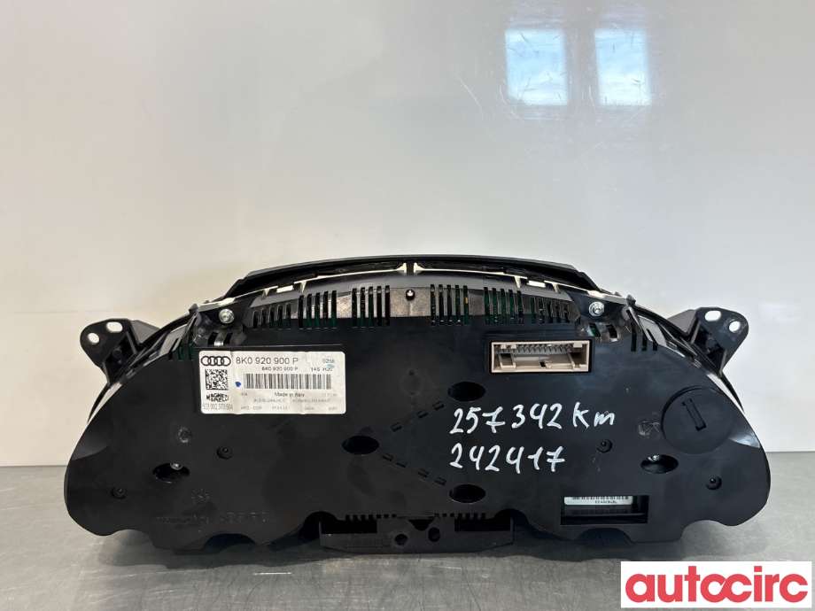 Instrumentpanel til Audi A4 2007-2014 (Type IV) (B8) (B8) (AUDI|8K0920900QX|503002370504|8K0920900Q)