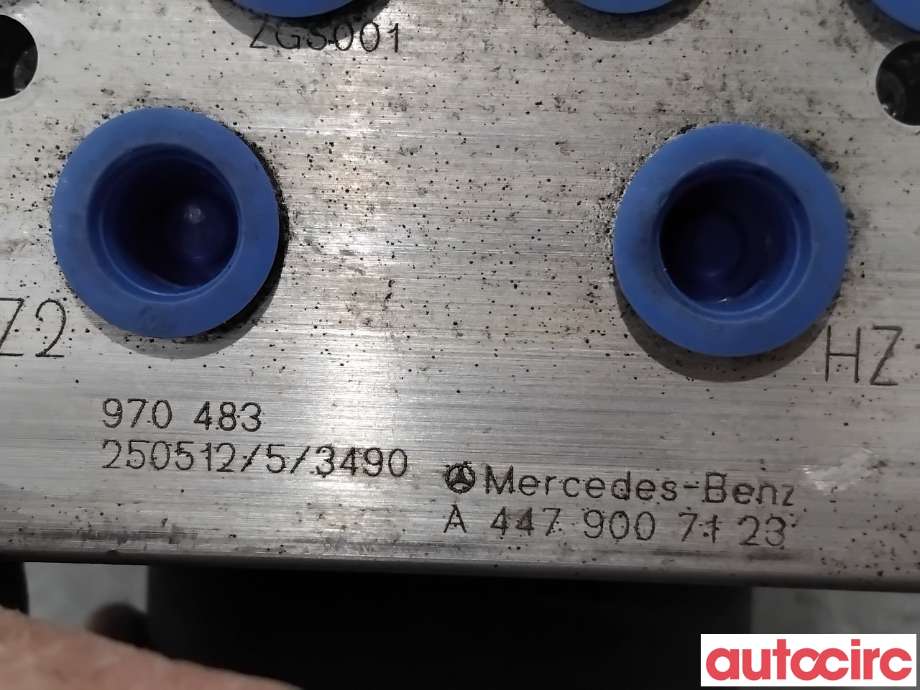 ABS sentral til Mercedes Vito/Viano 2010-2014 (Fase 2) (W639) (W639) (MERCEDES|A4479007223|0265310493|A4479007123)