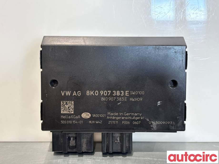 Styreenhet hengerfeste til Audi A4, 2007-2014 (Type IV) (B8) (B8) (AUDI|8K0907383E)