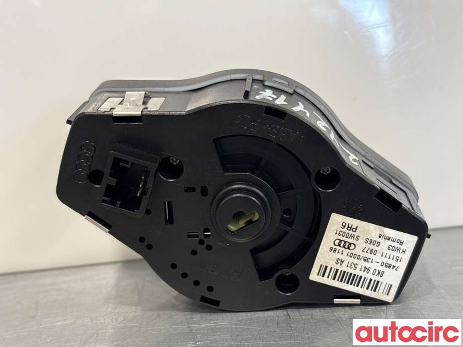 Bryter lys til Audi A4 2007-2014 (Type IV) (B8) (B8) (AUDI|8K0941531AS|74850-135)
