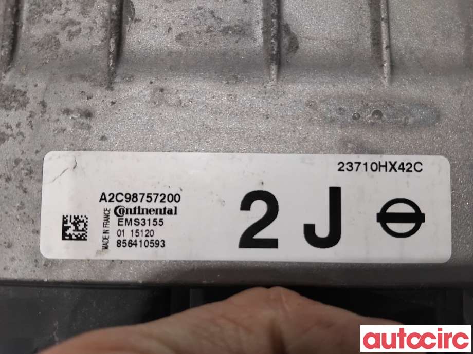 Styreenhet motor til Nissan Qashqai 2014-2021 (Type II)  (NISSAN|23710HX42C|A2C98757200)