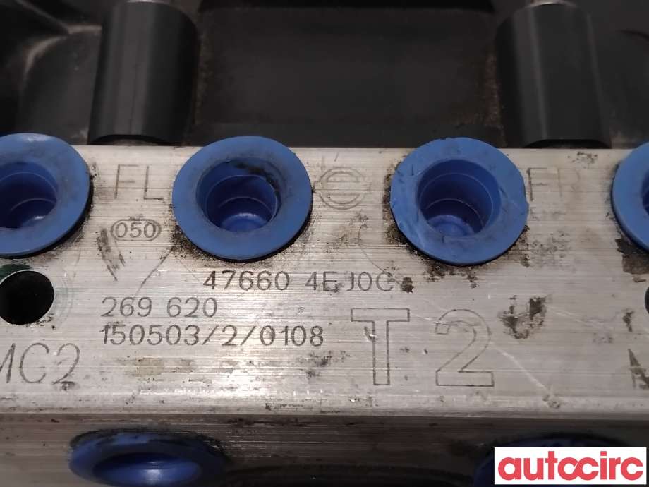 ABS sentral til Nissan Qashqai 2014-2021 (Type II)  (NISSAN|476604EJ6C|0265244914|476604EJ2C)