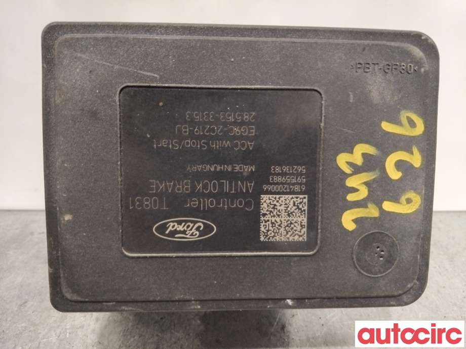ABS sentral til Ford Mondeo 2014-2019 (Type V, Fase 1) (FORD|2183036|285153-33153|EG9C-2C405-EK)
