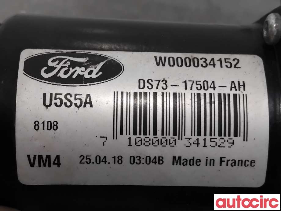Viskermotor frontrute til Ford Mondeo 2014-2019 (Type V, Fase 1) (FORD|2512452|W000034152|DS73-17504-AH)