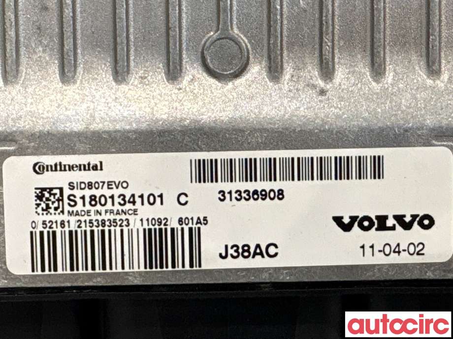 Styreenhet motor til Volvo V60 2010-2013 (Type I, Fase 1) (VOLVO|36001832|S180134101|31336908)