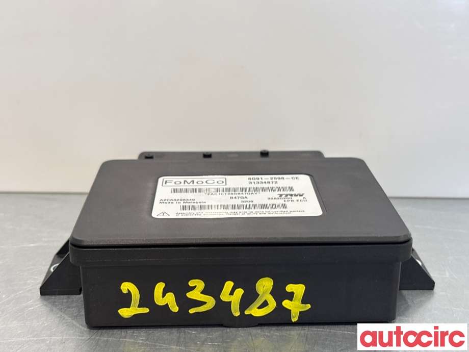 Styreenhet elektrisk parkbrems (EPB - Electric Parking Brake) til Volvo V60 2010-2013 (Type I, Fase 1)  (VOLVO|31445314|A2C53296349|31334872)