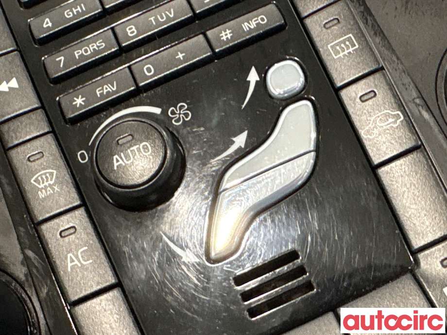Varmeapparat betjening til Volvo V60 2010-2013 (Type I, Fase 1)  (VOLVO|30795271||30795265)