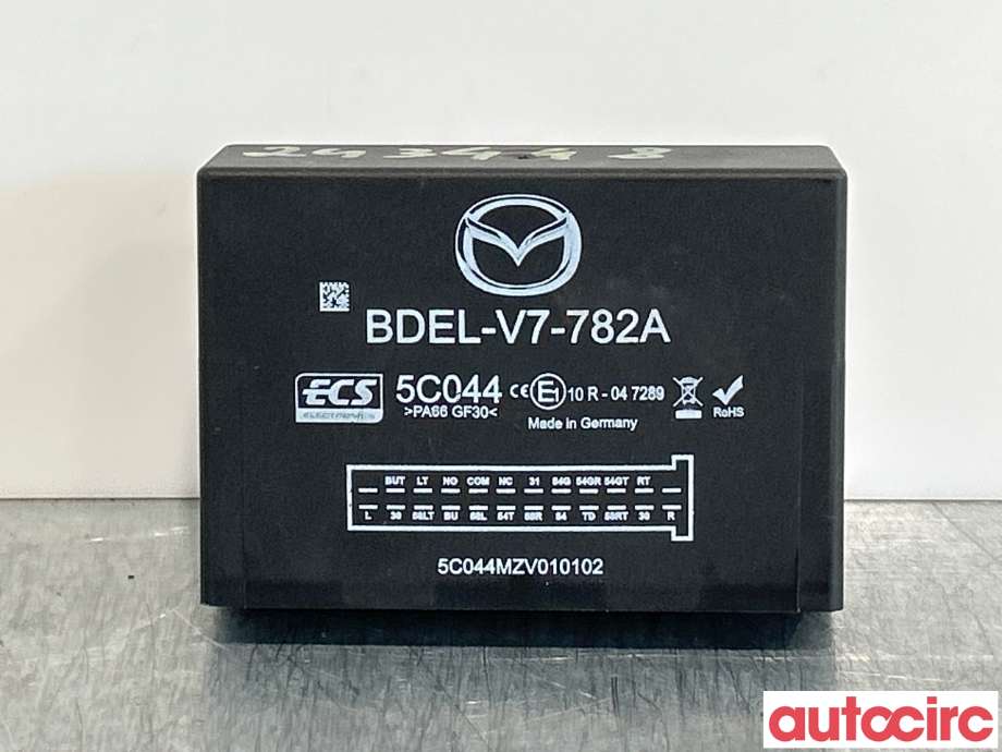 Styreenhet hengerfeste til Mazda CX-30, 2020-->> (MAZDA|BDEL-V7-782A)