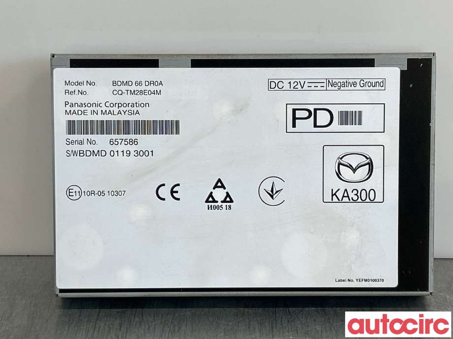 Bilstereo diverse til Mazda CX-30, 2020-->> (MAZDA|BDMD-66-DR0P)