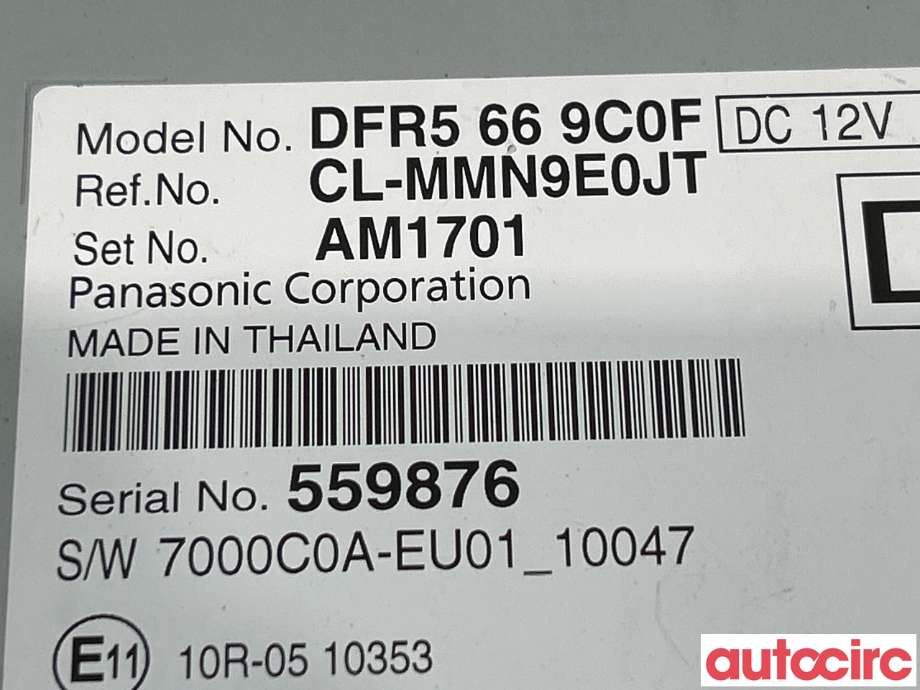 Bilstereo til Mazda CX-30 2020-->> (MAZDA|DFR5-66-9C0N||DFR5669C0F)
