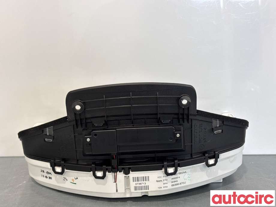 Instrumentpanel til Volvo V60 2010-2013 (Type I, Fase 1)  (VOLVO|36001836|69399-870U|31327582AA)