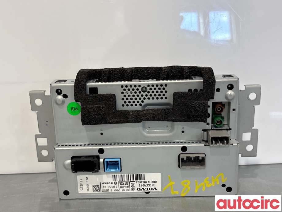 Multimedia display (MCU - Media Controller Unit) til Volvo V60 2010-2013 (Type I, Fase 1) (VOLVO|36001980||31328248)