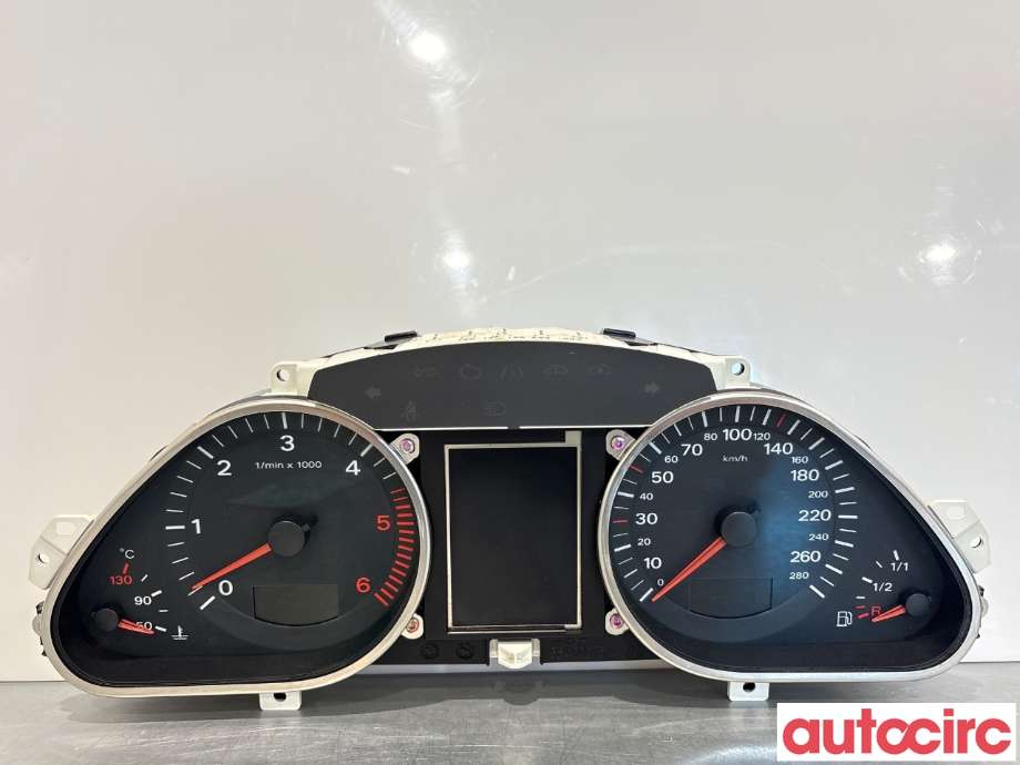Instrumentpanel til Audi A6, Allroad, 2008-2011 (Type II, Fase 2) (C6) (C6) (AUDI|4F0920934G)