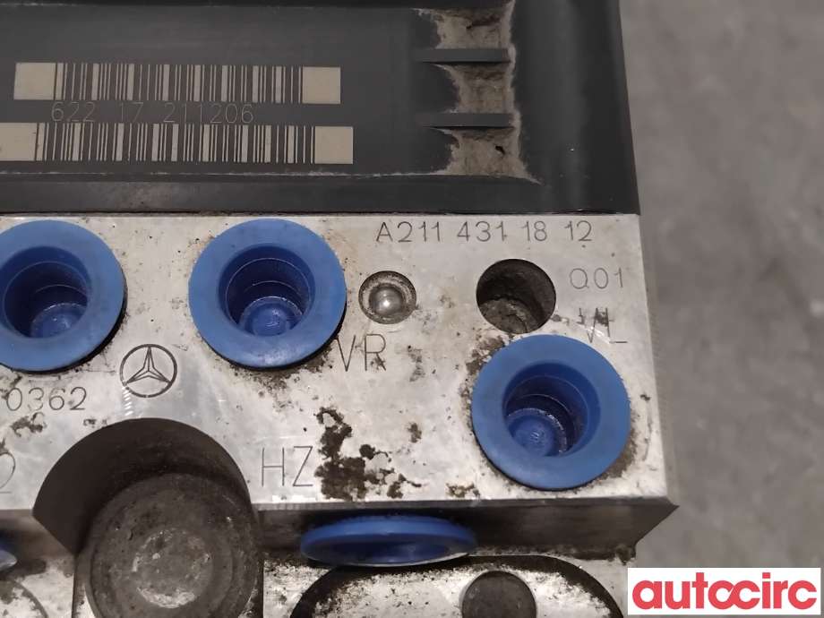 ABS sentral til Mercedes E-Klasse 2006-2009 (Fase 2) (W211) (W211) (MERCEDES|A2114312012|0265250226|A2114311812)
