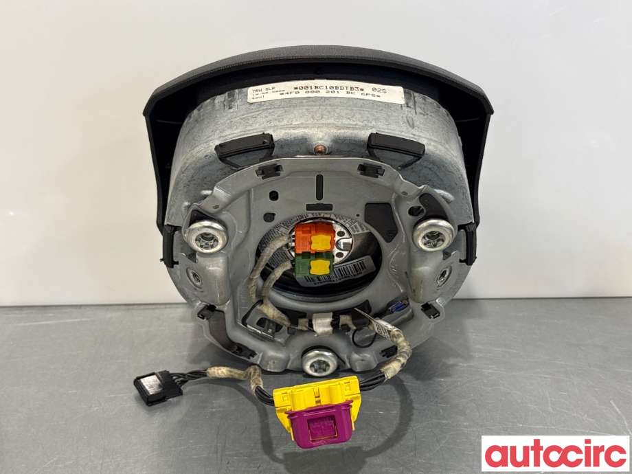 Airbag rattpute til Audi A6, Allroad 2008-2011 (Type II, Fase 2) (C6) (C6) (AUDI|4F0880201BK|)